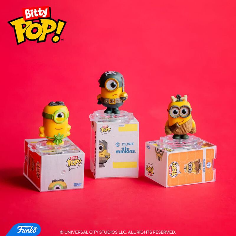 Bitty Pop! Minions 4-Pack Series 1 view 2
