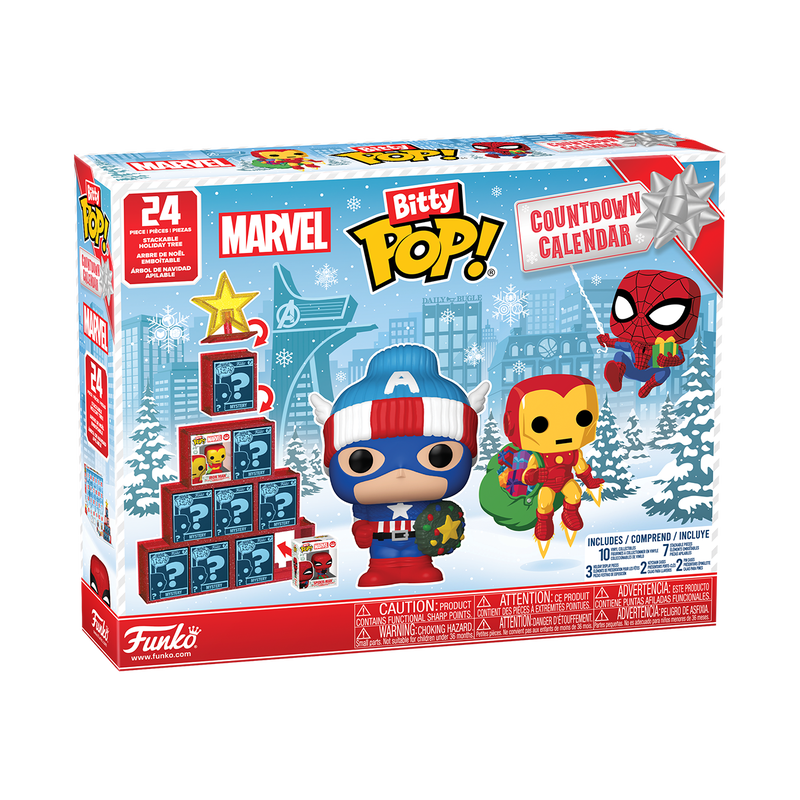 Bitty Pop! Marvel Holiday Advent Calendar, , hi-res view 2