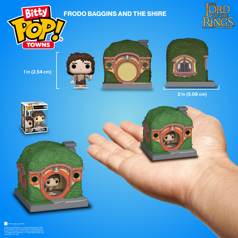 Bitty Pop! Towns Frodo Baggins and The Shire, , hi-res view 2