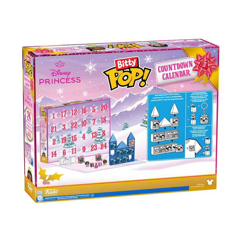 Bitty Pop! Disney Princess Holiday Advent Calendar, , hi-res view 4