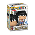 Pop! Monkey D. Luffy (Marineford Memorial) with Pop! Protector, , hi-res view 3