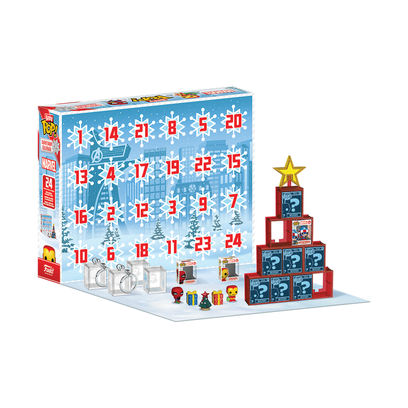 Bitty Pop! Marvel Holiday Advent Calendar, , hi-res view 1