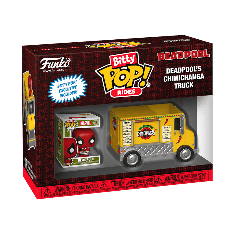 Bitty Pop! Rides Deadpool's Chimichanga Truck, , hi-res view 1