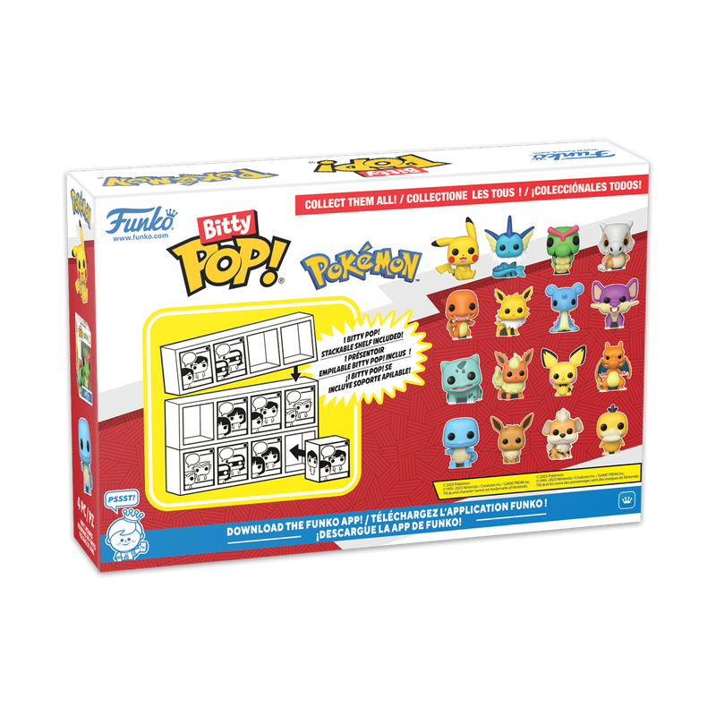 Bitty Pop! Pokémon 4-Pack Series 1, , hi-res view 3