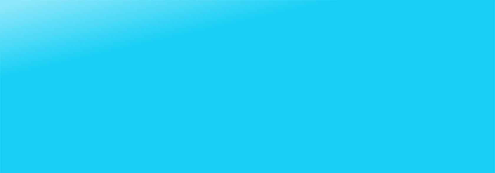 Solid Blue background - Hex Code: #17CFF5