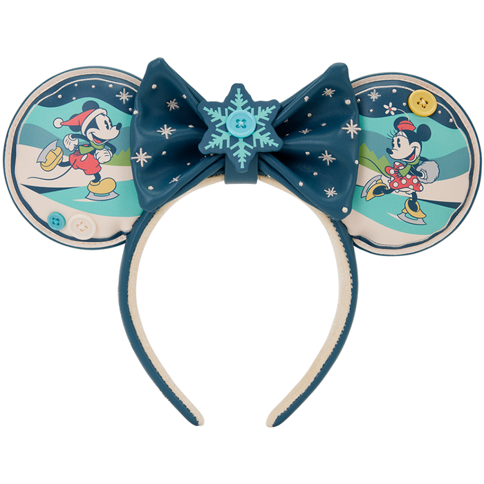Mickey & Minnie Holiday Ear Headband