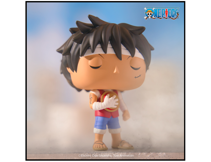Funko One Piece POP! Monkey D. Luffy (Marineford Memorial) with Pop! Protector