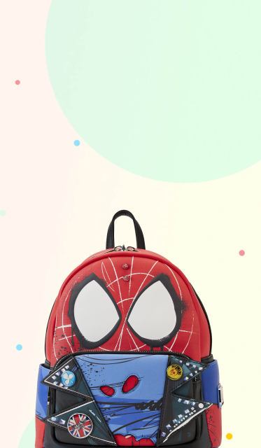Loungefly Marvel Spider-Punk Cosplay Mini Backpack
