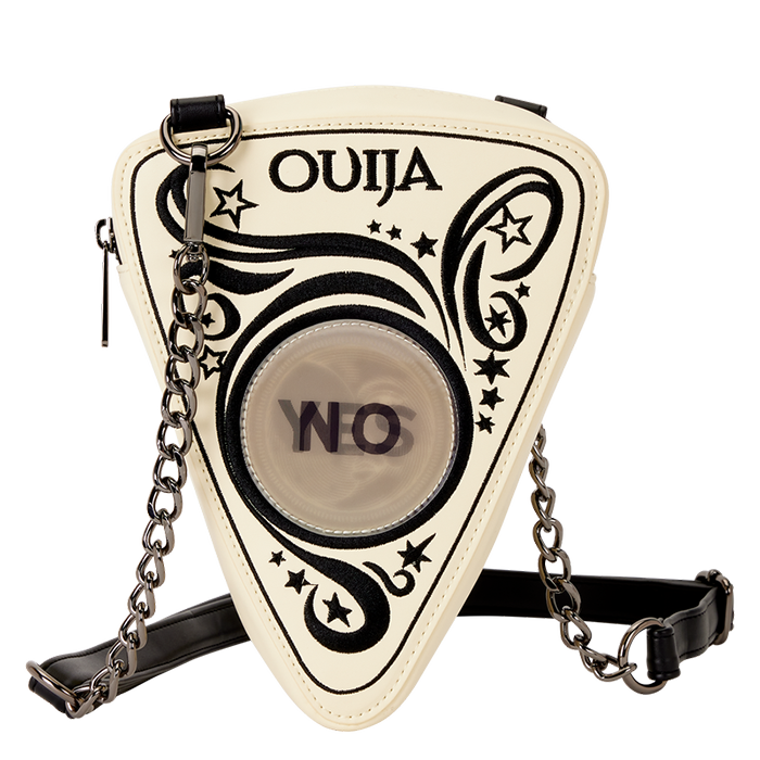 Loungefly Ouija Planchette Lenticular Glow Figural Crossbody Bag