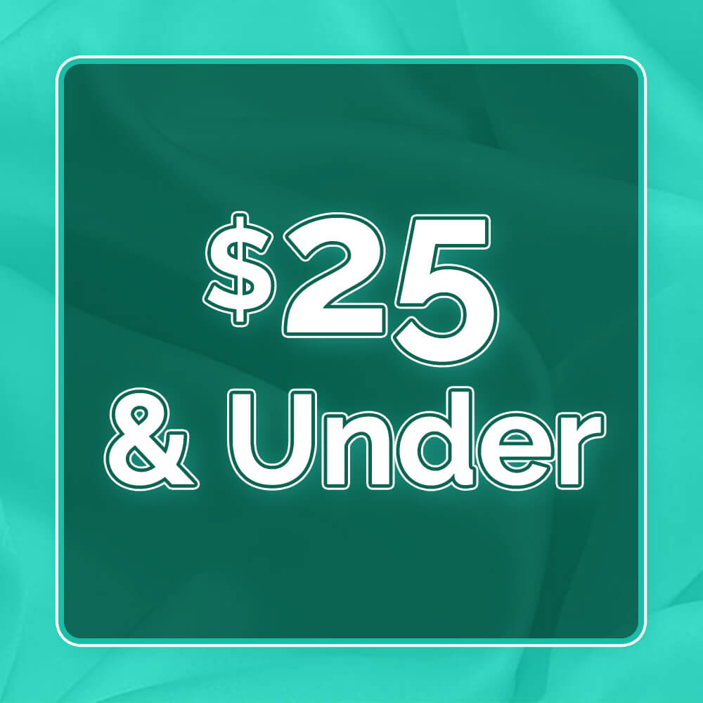 Teal drape background with Loungefly gifts under $25